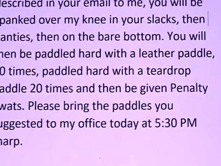 Mature brunette spanking her naughty roommate