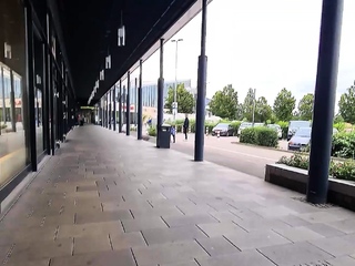 Real Amateur FFM Threesome – Public Scandal with German