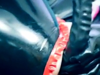 Rubber 18 inch Dildo