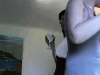 Two Milfs dancing and undressing after the party