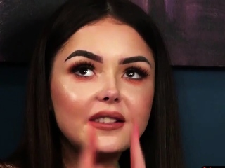 Voyeur babes in lingerie watching wanker