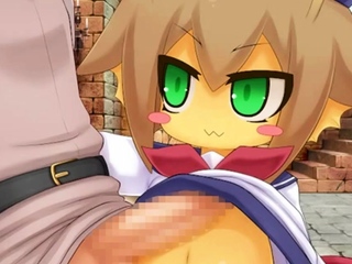 Asian step teen cumshot