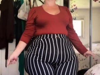 BBW Brunette Webcam Masturbating BBW