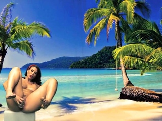 Camsoda-Cute Big Booty Retro Babe Rubbing