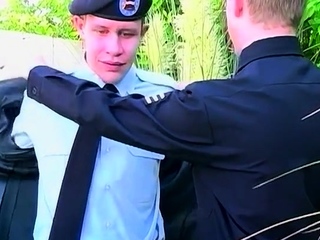 Charming young gay dude sucks another twink’s cock deep