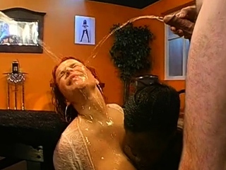 Hawt beauty gets moist pissing from boyfrends during filming