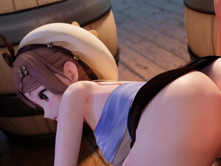 Heroes with Big Natural Titties Gets Thumped by a Huge Dick