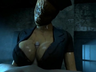 Hot 3D redhead licking a pussy while getting fucked