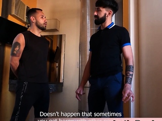 Hot amateur latin gay savors a big cock