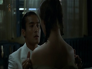 Jane March nude underneath a guy as we see her having sex