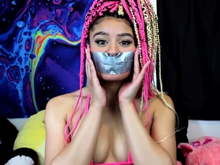 Jayda Blayze self tape gagged and gag talk