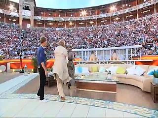 Jennifer Lopez wearing some sexy dress without bra and