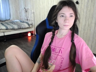 Jessy funny amateur teen brunette toying