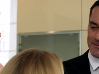 Judge comes home to stepdaughter and BFF