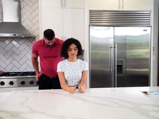 Mandy Waters has had it as she sucks her swap son to get