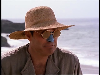 Marina Sirtis sexy on the beach showing us her great