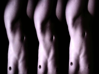 Nellie Benner fully nude with three versions of her body