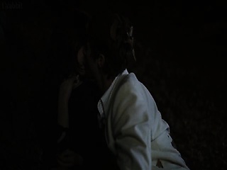 Nina Hosss naked showing us her great body, bare breasts,