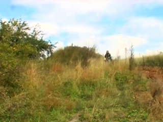 Nude blonde cutie Christy with big natural tits gets nailed