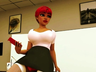 Redhead BBC Teacher Fucks Hot Schoolgirl