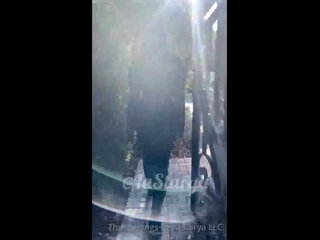 Sexy brunette amateur sucking and fucking cock naked outdoor