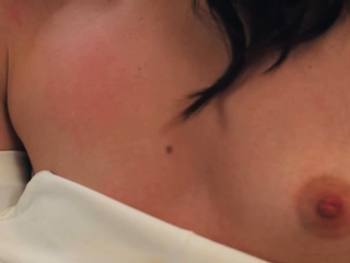 Sophia carries her newly wedded wife Ariel