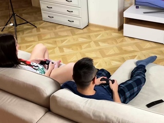 Stepsister lost in the UFC and gave herself to be fucked. Oh