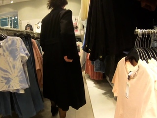 Tera amateur brunette girl public posing