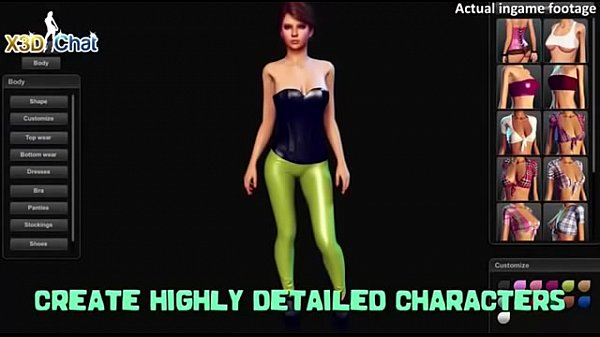 Virtual Reality 3D Game – X3DCHAT.COM