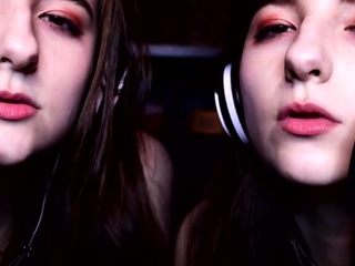 Aftynrose Asmr – Twin Moaning Breathing Kissing Licking