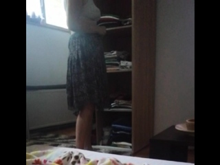 Amateur mom Jelena in panties