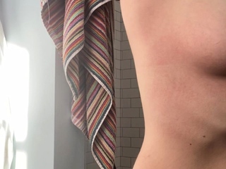 Amateur striptease and Solo masturbation