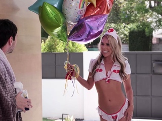 Anal Remedy with Real Tits Naughty Nurse Summer Vixen