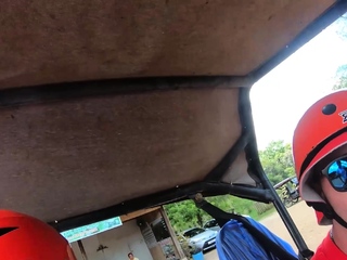 ATV buggy tour with his Thai girlfriend