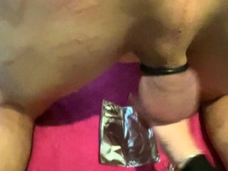 Beautiful blonde amateur anal fucked POV