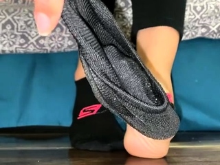 Black Amateur Explore Hot Foot Fetish