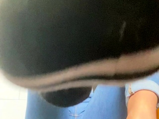 Blonde in stockings foot fetish and pussy pounding