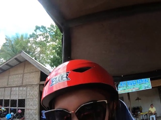 Buggy tour got his Thai girlfriend wet