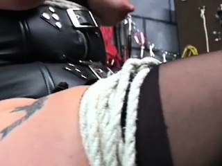 Busty drilled extraordinary slavery