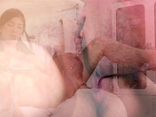 Classy brunette young Elena Gilbert gets her vagina licked