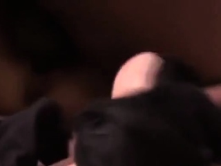 Crazy slut hot girl fucked by black bull while hubby films