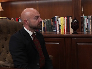 DILF Adam Snow fucked bareback twink Noah White