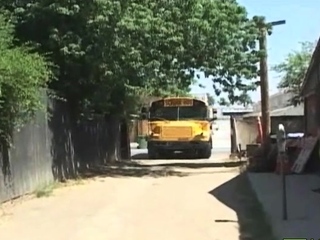 Enchanting blonde girlie Misty gets banged from behind