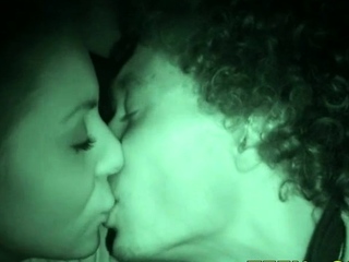 Glamour brunette Nicky awards guy with sex