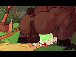 Goblin Takes The Minotaur Challenge [Eka draws] [Sound]