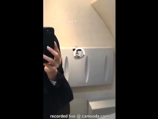 hot flight attendant livestreams hot cam show