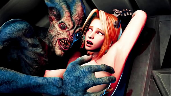 Lustful bitch freed evil monsters to fuck her – 3d Animated hard monster sex