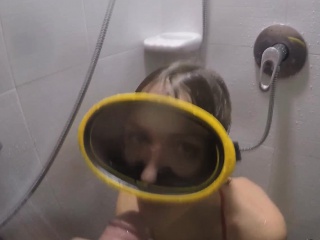 My Dirty Hobby – Katie swallows an XXL dick