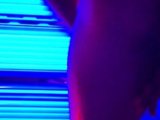 Amateur striptease and Solo masturbation