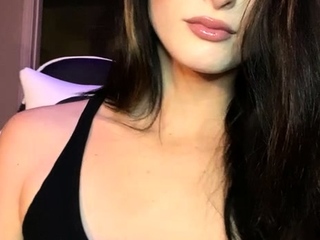 Amateur striptease and Solo masturbation